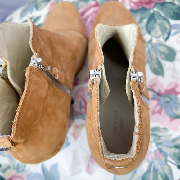 Rag & Bone | Margot Nubuck Suede Ankle Bootie | 39.5 - Picture 10 of 13